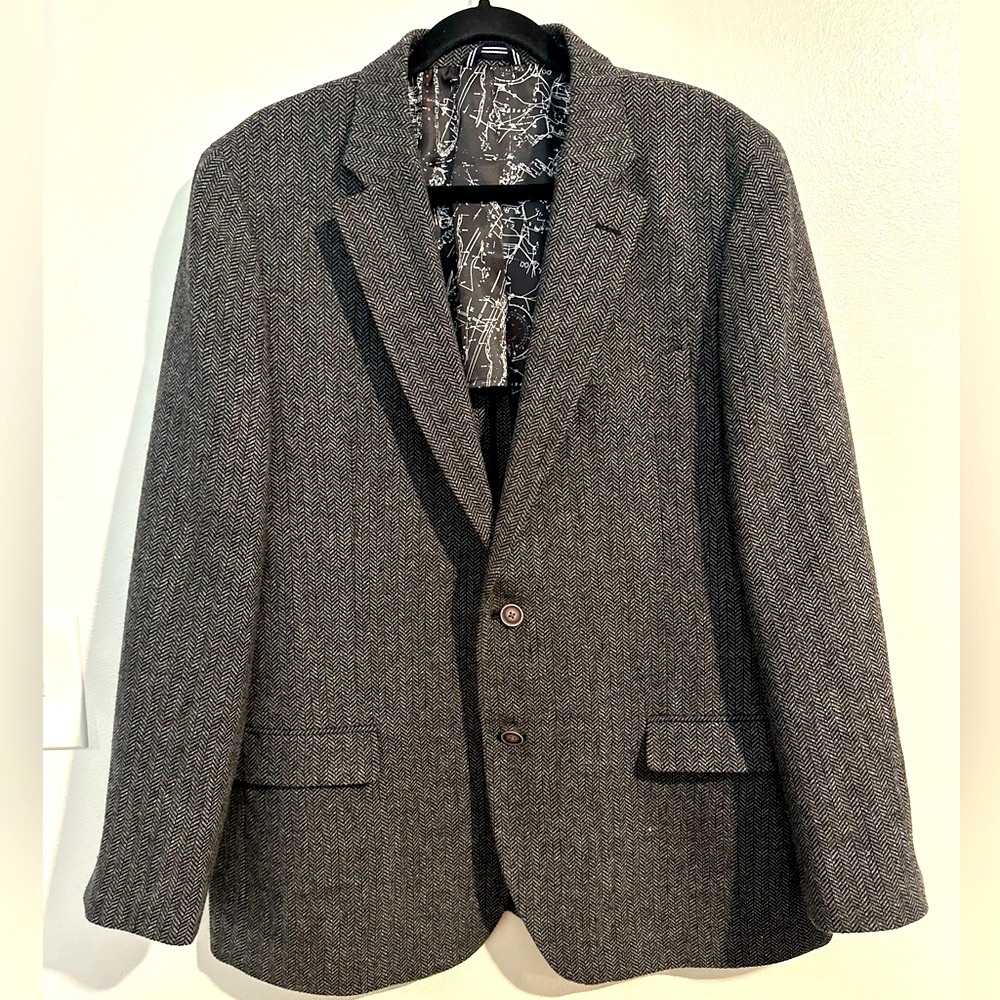 Nautica Mens Suit Jacket Blazer Size 46 Regular